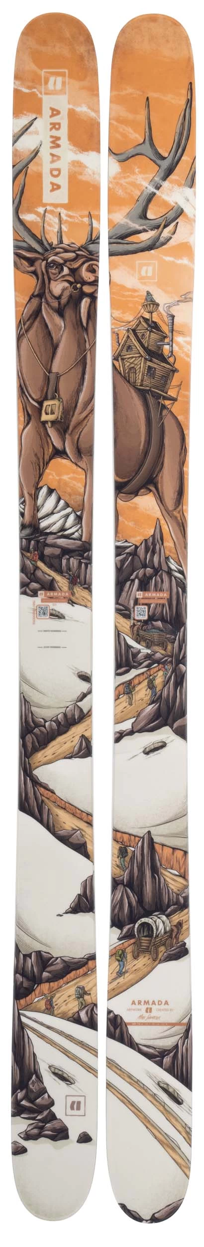 Armada 2023 ARV 116 JJ Skis (Without Bindings / Flat) NEW !! 175,185,192cm