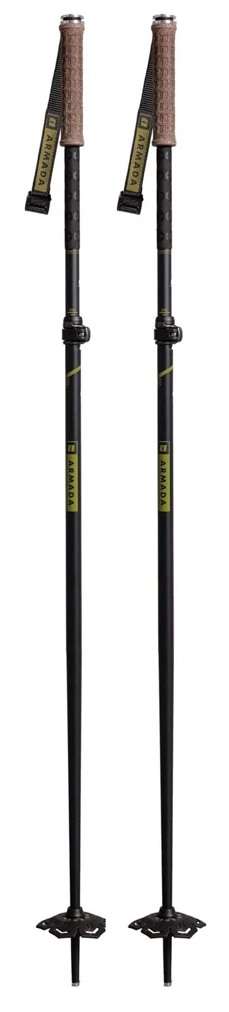Armada 2023 AK Adjustable Ski Poles NEW !! 110-135cm