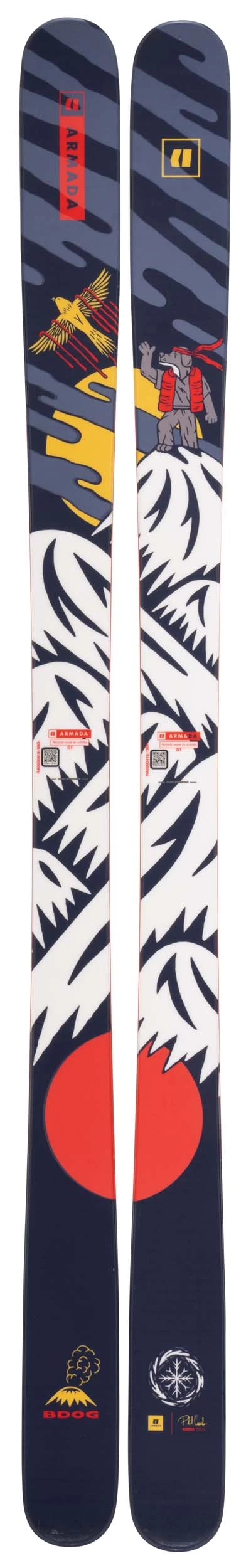 Armada 2023 BDOG Skis (Without Bindings / Flat) NEW !! 164,172,180cm