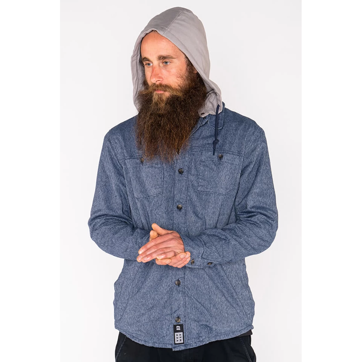 Armada Reading Flannel Hoodie Men's 2020 - Image 2
